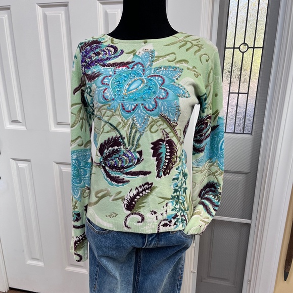 Gorgeous Glittery Sweater by Cusco Barcelona -Small/M - Picture 1 of 6